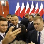 04.03.2020 Chęciny. Prezydent Andrzej Duda spotkał się z mieszkańcami / Jarosław Kubalski / Radio Kielce