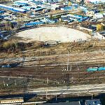 26.03.2020. Kielce. Dawna lokomotywownia na Herbach / Jarosław Kubalski / Radio Kielce