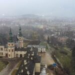 31.03.2020 Kielce. Wiosenny śnieg / Jarosław Kubalski / Radio Kielce