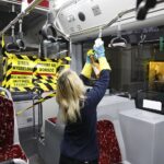 18.03.2020 Kielce. MPK. Czyszczenie i dezynfekcja autobusów / Jarosław Kubalski / Radio Kielce