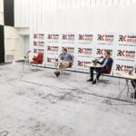 22.03.2020 Radio Kielce. Studio Polityczne. Poseł Marek Kwitek - Prawo i Sprawiedliwość, Mateusz Żukowski - Koalicja Obywatelska, Dawid Lewicki - Konfederacja i Jacek Skórski - Nowa Lewica / Jarosław Kubalski / Radio Kielce