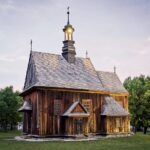 13.03.2020. Tokarnia. Park Etnograficzny. Kościół z Rogowa / Mariusz Łężniak