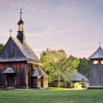 13.03.2020. Tokarnia. Park Etnograficzny. Kościół z Rogowa / Mariusz Łężniak