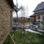 22.03.2020. Miłków. Zniszczenia po wybuchu / Emilia Sitarska / Radio Kielce