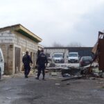 22.03.2020. Miłków. Zniszczenia po wybuchu / Emilia Sitarska / Radio Kielce