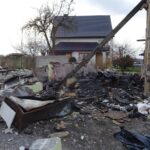 22.03.2020. Miłków. Zniszczenia po wybuchu / Emilia Sitarska / Radio Kielce