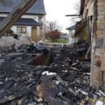 22.03.2020. Miłków. Zniszczenia po wybuchu / Emilia Sitarska / Radio Kielce