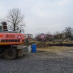 24.03.2020. Ostrowiec Świętokrzyski. Budowa domu opieki dla seniorów / Emilia Sitarska / Radio Kielce