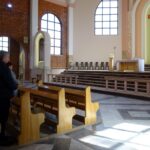 22.03.2020 Ostrowiec Świętokrzyski. Msza w parafii pw. św. Kazimierza Królewicza na Pułankach / Emilia Sitarska / Radio Kielce