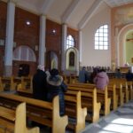 22.03.2020 Ostrowiec Świętokrzyski. Msza w parafii pw. św. Kazimierza Królewicza na Pułankach / Emilia Sitarska / Radio Kielce