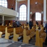 22.03.2020 Ostrowiec Świętokrzyski. Msza w parafii pw. św. Kazimierza Królewicza na Pułankach / Emilia Sitarska / Radio Kielce