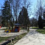 15.03.2020. Ostrowiec Św. Opustoszały park / Emilia Sitarska / Radio Kielce