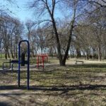 15.03.2020. Ostrowiec Św. Opustoszały park / Emilia Sitarska / Radio Kielce