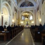 15.03.2020. Ostrowiec Św. Przedpołudniowa msza święta w kolegiacie św. Michała Archanioła / Emilia Sitarska / Radio Kielce