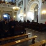 15.03.2020. Ostrowiec Św. Przedpołudniowa msza święta w kolegiacie św. Michała Archanioła / Emilia Sitarska / Radio Kielce