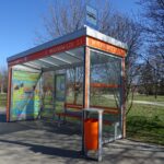 15.03.2020. Ostrowiec Świętokrzyski. Przystanek / Emilia Sitarska / Radio Kielce