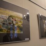 08.03.2020. Pińczów. Wystawa malarstwa Krzysztofa Ciecieląga / Marta Gajda / Radio Kielce