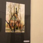 08.03.2020. Pińczów. Wystawa malarstwa Krzysztofa Ciecieląga / Marta Gajda / Radio Kielce