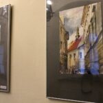 08.03.2020. Pińczów. Wystawa malarstwa Krzysztofa Ciecieląga / Marta Gajda / Radio Kielce