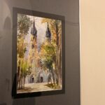 08.03.2020. Pińczów. Wystawa malarstwa Krzysztofa Ciecieląga / Marta Gajda / Radio Kielce