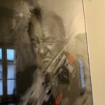 08.03.2020. Pińczów. Wystawa malarstwa Krzysztofa Ciecieląga / Marta Gajda / Radio Kielce