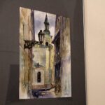 08.03.2020. Pińczów. Wystawa malarstwa Krzysztofa Ciecieląga / Marta Gajda / Radio Kielce