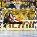 29.02.2020 Kielce. Mecz Ligi Mistrzów PGE Vive Kielce - THW Kiel / Wiktor Taszłow / Radio Kielce