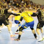 29.02.2020 Kielce. Mecz Ligi Mistrzów PGE Vive Kielce - THW Kiel / Wiktor Taszłow / Radio Kielce
