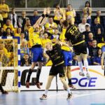 29.02.2020 Kielce. Mecz Ligi Mistrzów PGE Vive Kielce - THW Kiel / Wiktor Taszłow / Radio Kielce