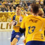 29.02.2020 Kielce. Mecz Ligi Mistrzów PGE Vive Kielce - THW Kiel / Wiktor Taszłow / Radio Kielce