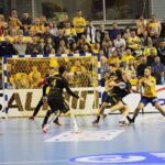 29.02.2020 Kielce. Mecz Ligi Mistrzów PGE Vive Kielce - THW Kiel / Wiktor Taszłow / Radio Kielce