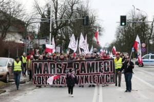 01.03.2020. Kielce. VI Kielecki Marsz Żołnierzy Wyklętych / Wiktor Taszłow / Radio Kielce