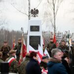 01.03.2020 Kielce. Cmentarz na Piaskach. Obchody Narodowego Dnia Pamięci Żołnierzy Wyklętych / Wiktor Taszłow / Radio Kielce