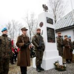 01.03.2020 Kielce. Cmentarz na Piaskach. Obchody Narodowego Dnia Pamięci Żołnierzy Wyklętych / Wiktor Taszłow / Radio Kielce