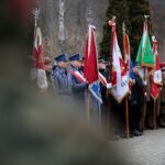 01.03.2020 Kielce. Cmentarz na Piaskach. Obchody Narodowego Dnia Pamięci Żołnierzy Wyklętych / Wiktor Taszłow / Radio Kielce