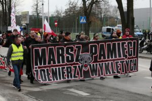 01.03.2020. Kielce. VI Kielecki Marsz Żołnierzy Wyklętych / Wiktor Taszłow / Radio Kielce