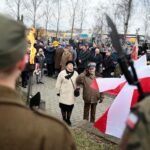 01.03.2020 Kielce. Cmentarz na Piaskach. Obchody Narodowego Dnia Pamięci Żołnierzy Wyklętych / Wiktor Taszłow / Radio Kielce