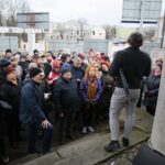 01.03.2020. Kielce. Spacer historyczny / Wiktor Taszłow / Radio Kielce