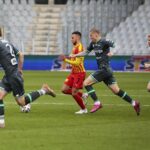 01.03.2020 Kielce. Mecz Korona Kielce - Lecha Gdańsk. Marcin Cebula / Wiktor Taszłow / Radio Kielce