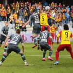 01.03.2020 Kielce. Mecz Korona Kielce - Lecha Gdańsk / Wiktor Taszłow / Radio Kielce