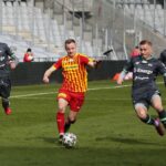 01.03.2020 Kielce. Mecz Korona Kielce - Lecha Gdańsk. Mateusz Spychała / Wiktor Taszłow / Radio Kielce