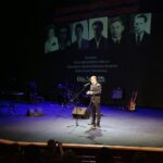 02.03.2020. Kielce. Spotkanie edukacyjne "Bohaterom Pamięci" z okazji Narodowego Dnia Pamięci Żołnierzy Wyklętych w KCK. Na zdjęciu: Marek Jończyk - kielecka delegatura IPN / Wiktor Taszłow / Radio Kielce