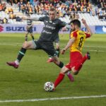 01.03.2020 Kielce. Mecz Korona Kielce - Lecha Gdańsk. Milan Radin / Wiktor Taszłow / Radio Kielce