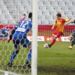 01.03.2020 Kielce. Mecz Korona Kielce - Lecha Gdańsk. Uderza Petteri Forsell / Wiktor Taszłow / Radio Kielce