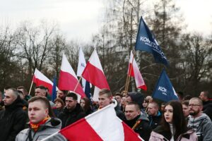 01.03.2020. Kielce. VI Kielecki Marsz Żołnierzy Wyklętych / Wiktor Taszłow / Radio Kielce