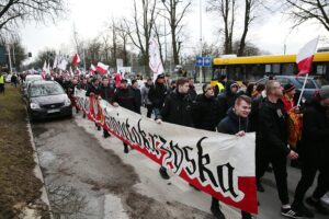 01.03.2020. Kielce. VI Kielecki Marsz Żołnierzy Wyklętych / Wiktor Taszłow / Radio Kielce