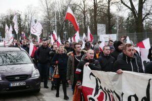 01.03.2020. Kielce. VI Kielecki Marsz Żołnierzy Wyklętych / Wiktor Taszłow / Radio Kielce