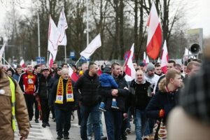 01.03.2020. Kielce. VI Kielecki Marsz Żołnierzy Wyklętych / Wiktor Taszłow / Radio Kielce