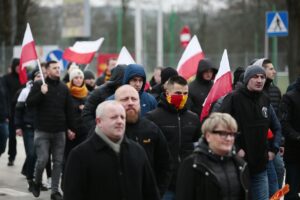 01.03.2020. Kielce. VI Kielecki Marsz Żołnierzy Wyklętych / Wiktor Taszłow / Radio Kielce