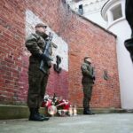 01.03.2020. Kielce. Obchody Narodowego Dnia Pamięci Żołnierzy Wyklętych / Wiktor Taszłow / Radio Kielce